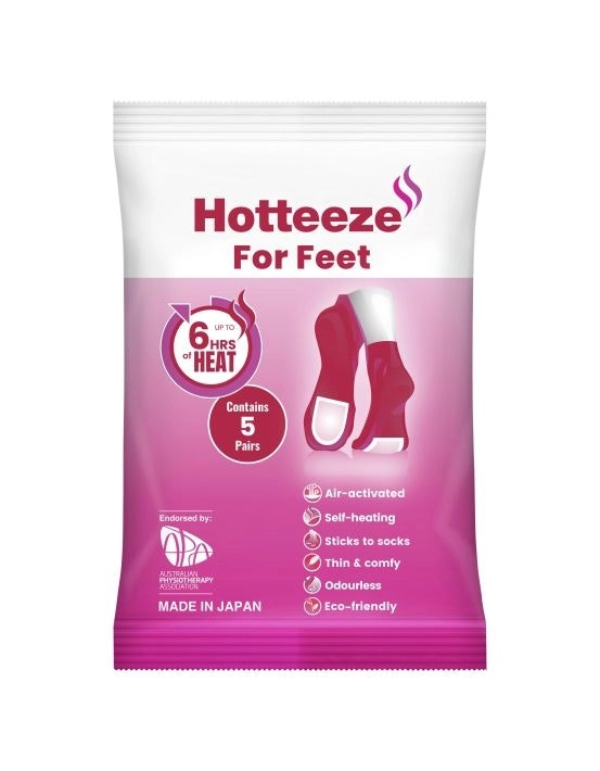 Hotteeze Heat Pads For Feet 5 Pairs