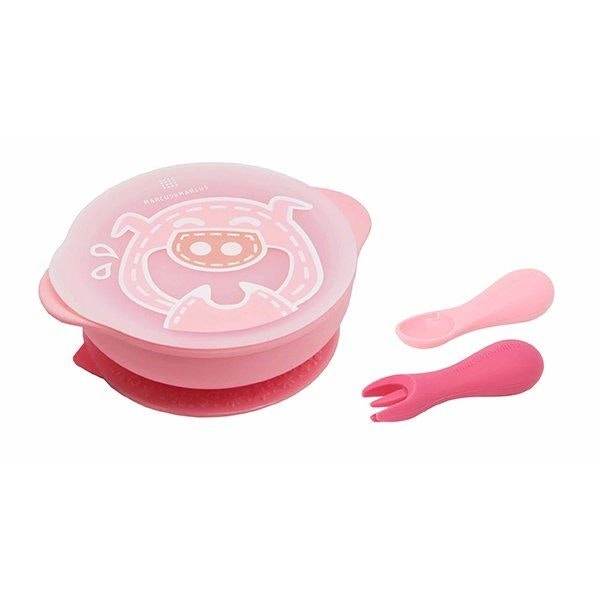 Marcus & Marcus Toddler First Self Feeding Self - Pokey Pink