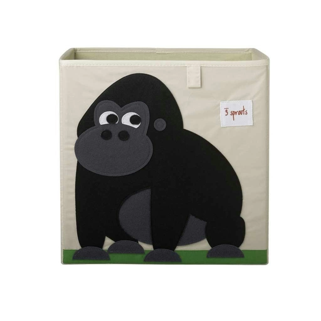 3 Sprouts Storage Box - Black Gorilla