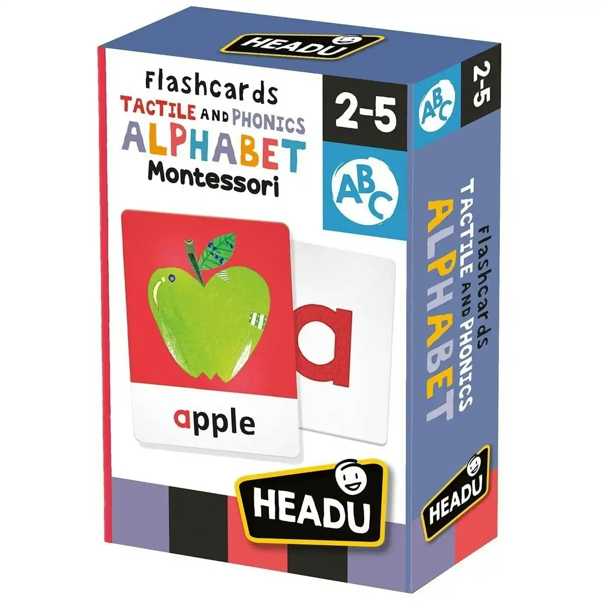 Headu Montessori Flashcards Tactile and Phonics Alphabet