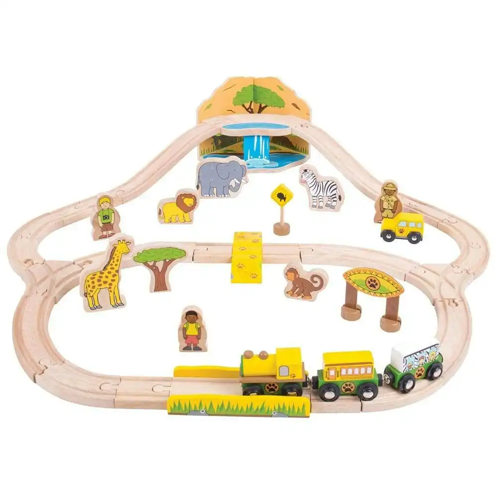 Bigjigs Rail Safari Train Set