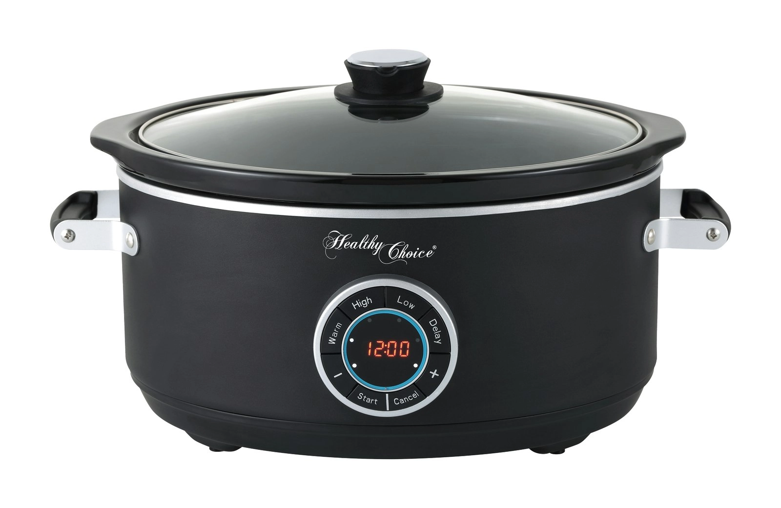 6.5L Digital Slow Cooker w/ Ceramic Pot, 300W, LED, 3 Programs