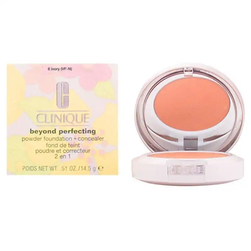 Clinique Beyond Perfecting Powder Foundation + Concealer Ivor-14.5gm