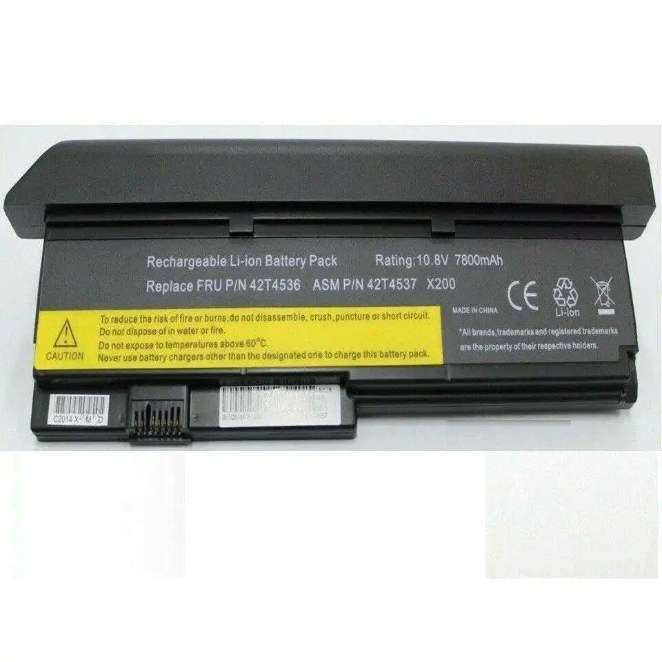 IBM Lenovo ThinkPad X200 X200S X201 X201S X201i 42T4650 Replacement Battery