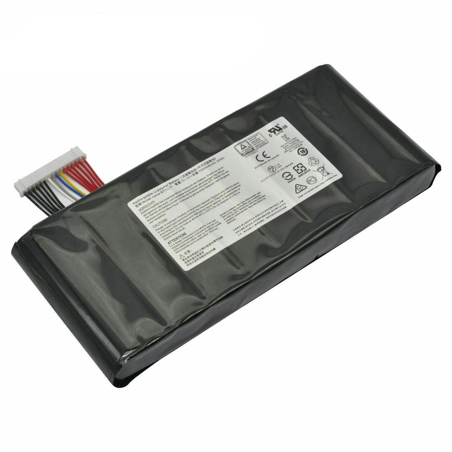 BTY-L77 Battery For MSI GT72 GT72S GT72V GT72VR GT80 GT80S WT72 83.25Wh