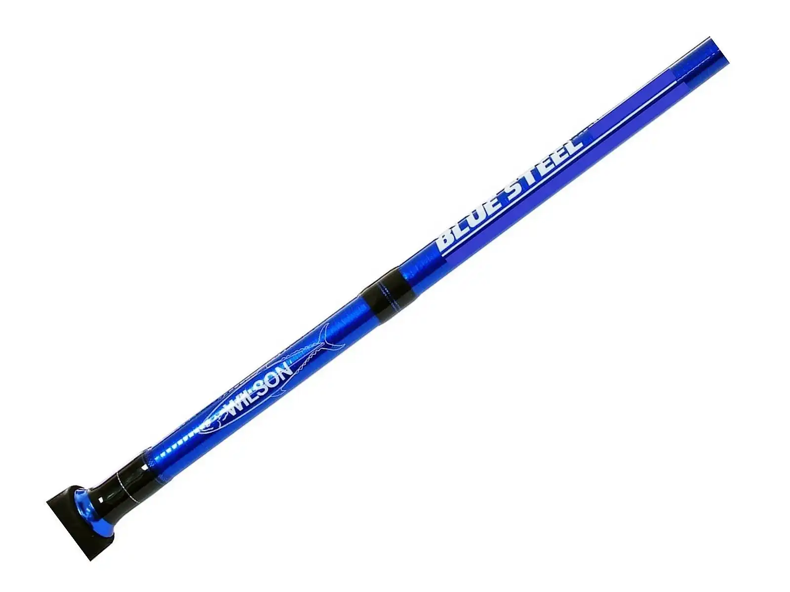 Wilson Blue Steel 2 Piece Fishing Rod - Metallic Blue Spin Rod, Hooked  Online