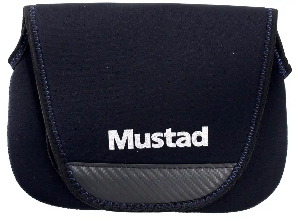 Mustad Neoprene Fishing Reel Cover to Suit Spinning Reels - Spin Reel Case