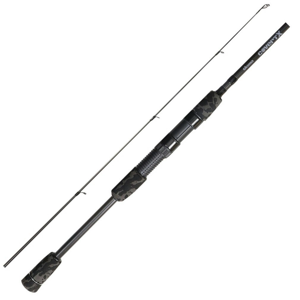 Okuma Covert X Spin Rod - 2 Piece Graphite Composite Spinning Rod