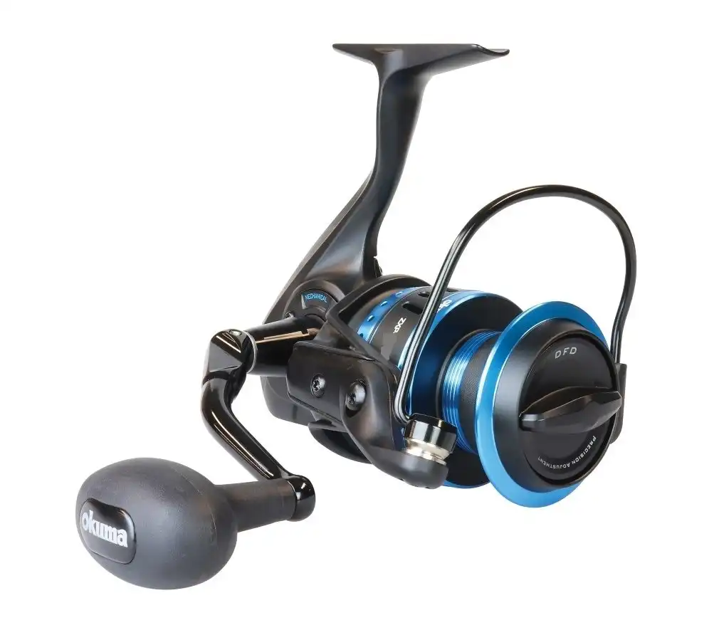 Okuma Azores XP 8000P Low Speed Spinning Fishing Reel - 7 Bearing Spin Reel