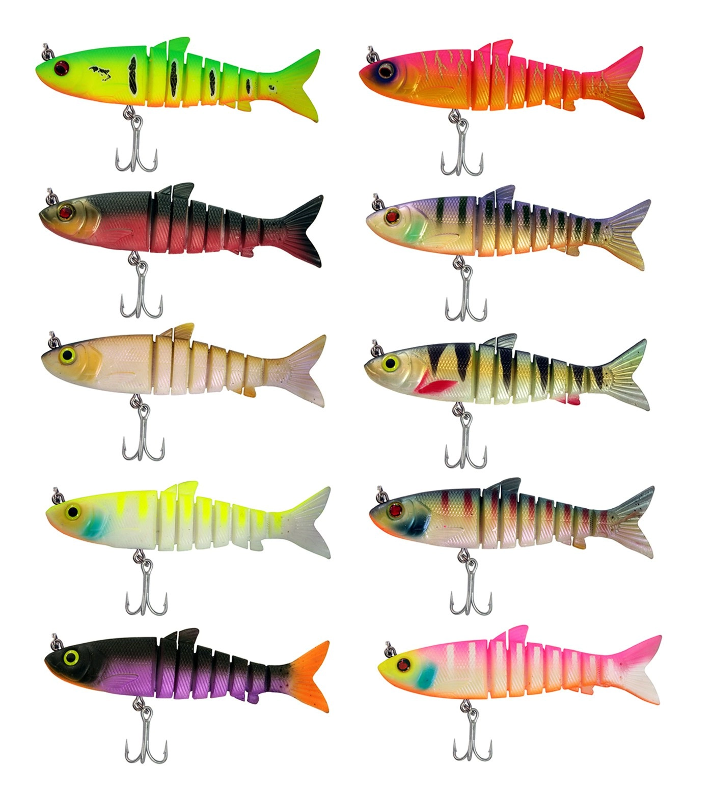 Zerek Live Mullet 4.5" 23g Soft Body Jointed Swimbait Fishing Lure