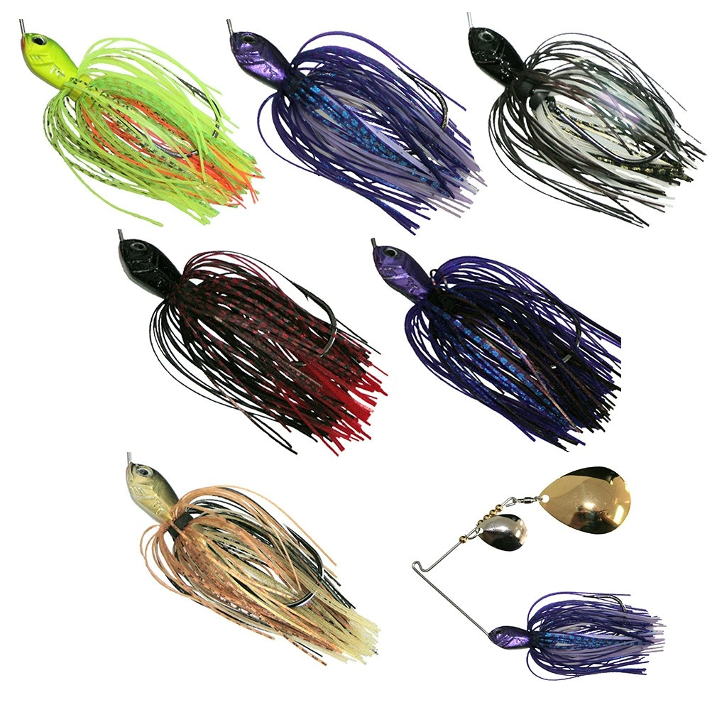 TT Lures Tornado Double Colorado Spinnerbait Fishing Lure