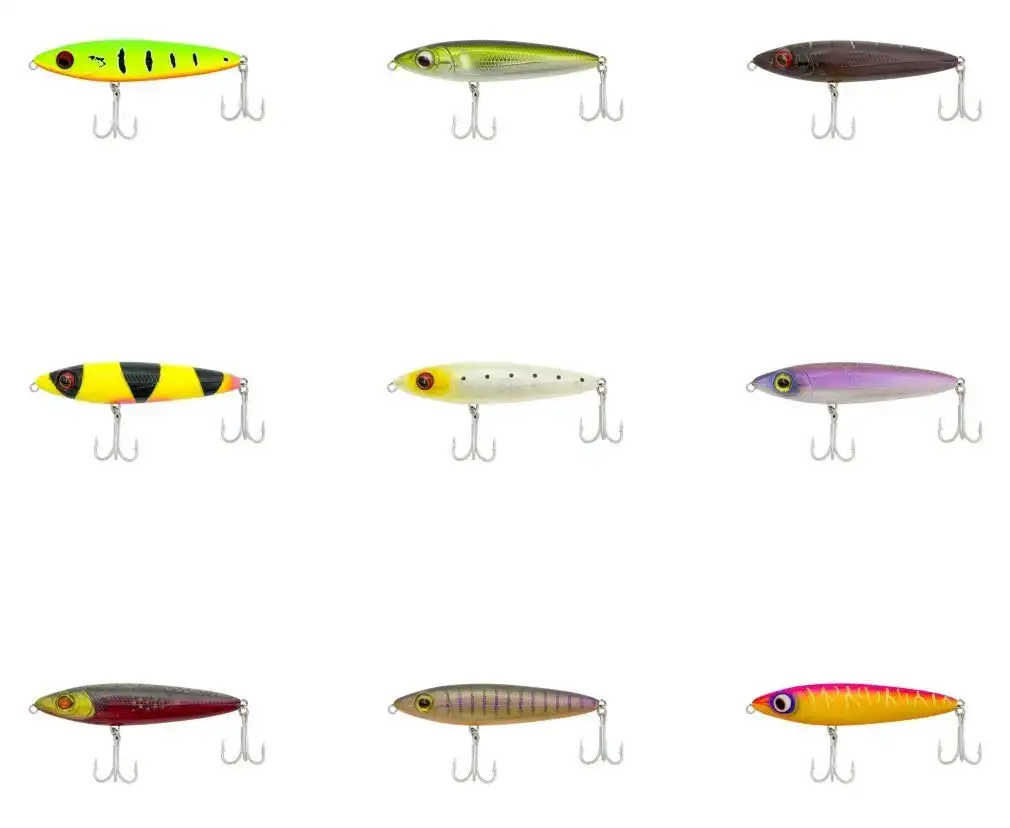 115mm Zerek Gecko Hard Body Fishing Lure - 29gm Rattling Topwater Lure