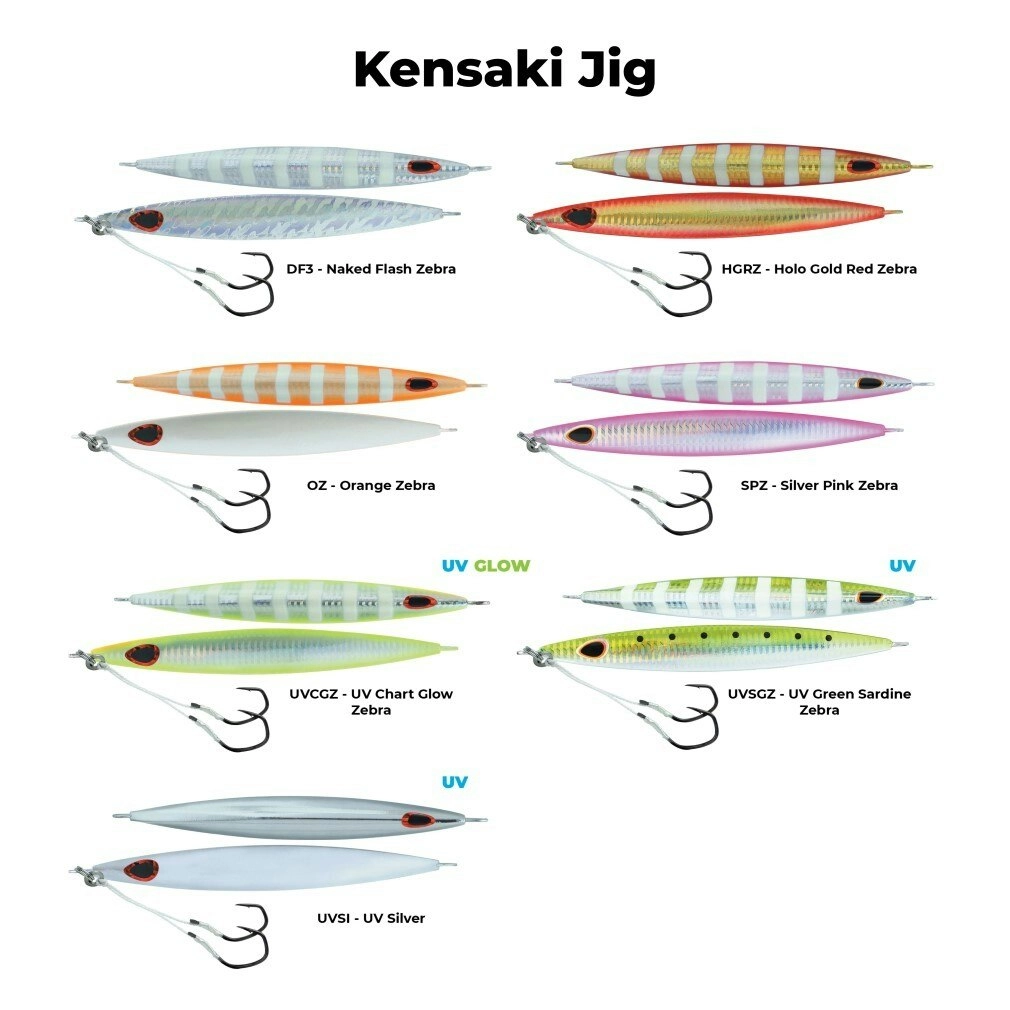 40gm Storm Gomoku Kensaki Asymmetrical Slow Pitched Jig