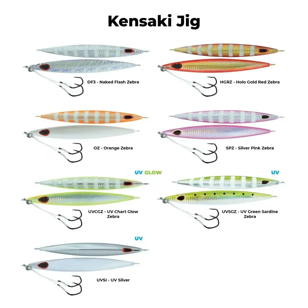 40gm Storm Gomoku Kensaki Asymmetrical Slow Pitched Jig