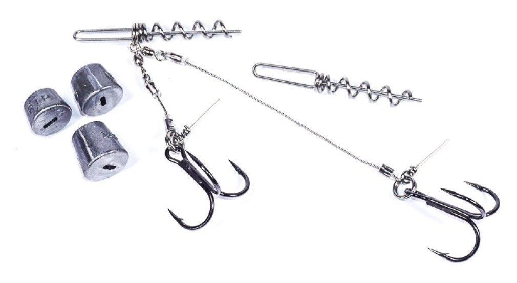 Storm Lures RIP Light Zinc Multi-Depth Screw Rigging Kit