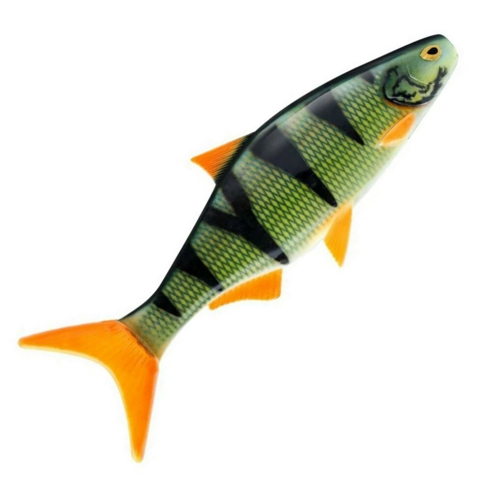 8 Inch Storm R.I.P. Roach Soft Bait With Multi Depth Screw - Perch UV