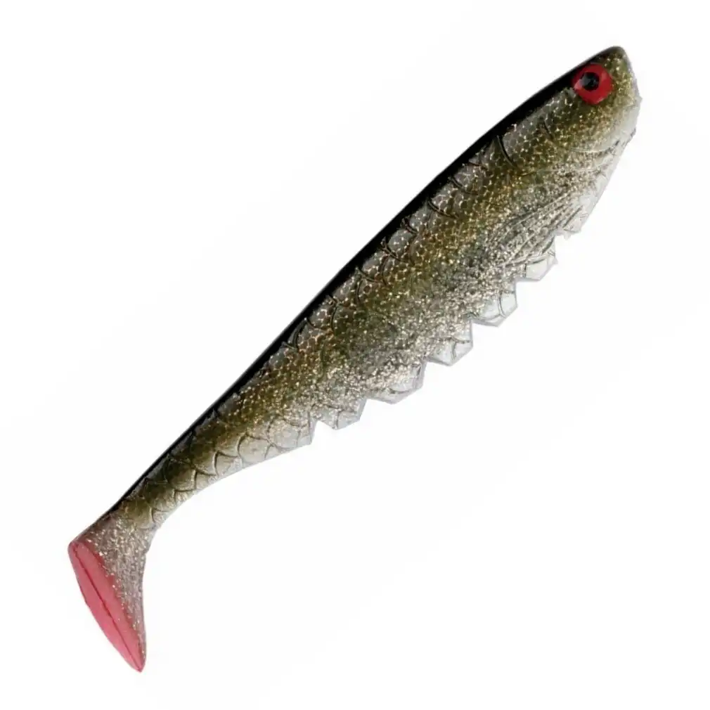 23cm Storm R.I.P. Shad Soft Plastic Fishing Lure - Green Roach, Hooked  Online
