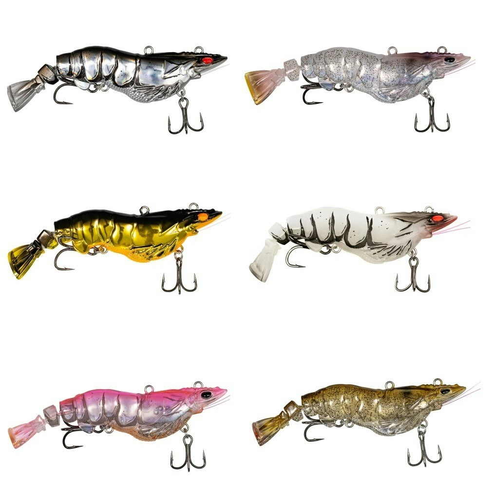 110mm Chasebait Armour Prawn Hard Body Fishing Lure