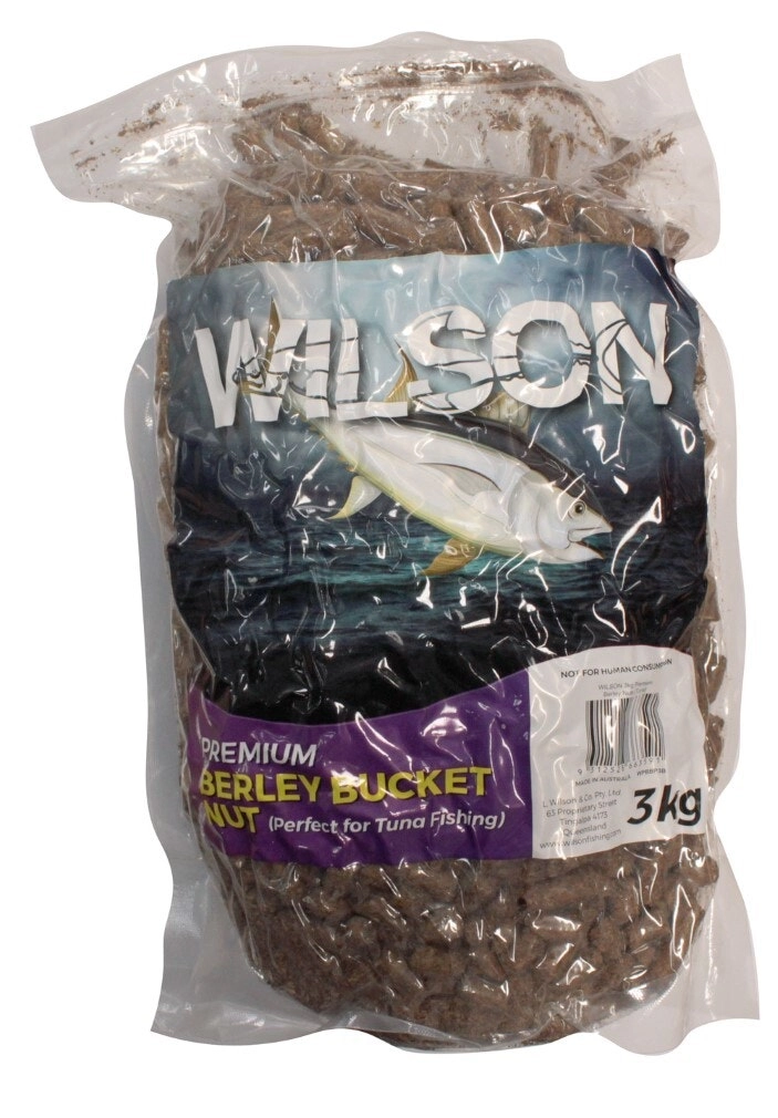 3kg Pack of Wilson Premium Tuna Berley Nuts - Fish Attractant