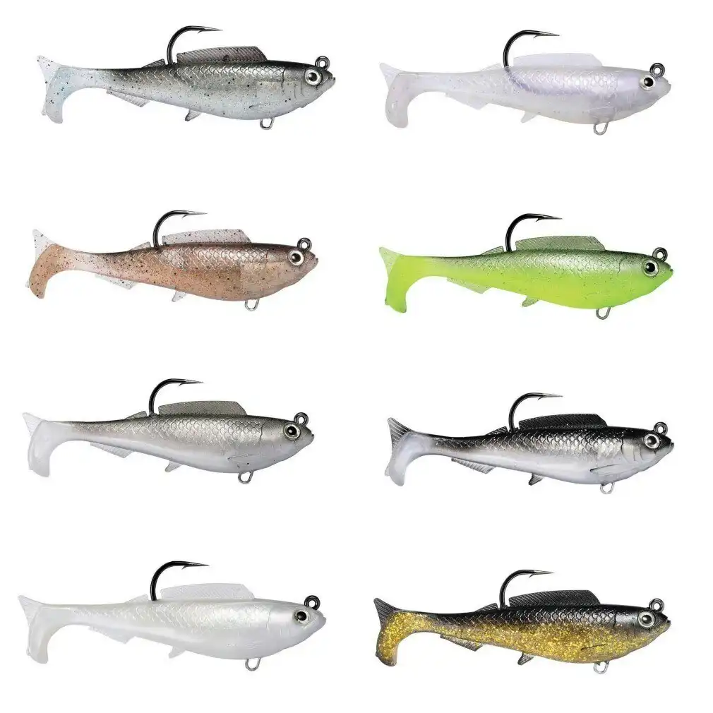 6 Inch Zman HerculeZ Soft Swimbait Fishing Lure - Rigged Soft Plastic  Swimbait, Hooked Online
