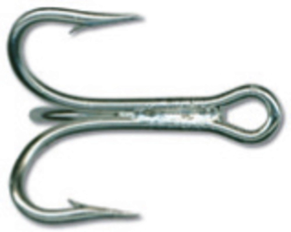 1 Box of Mustad 7794 3x Strong Short Shank Treble Durasteel Fishing Hooks