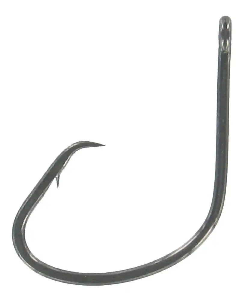 25 Pack of Shogun T489 Mutsu Light Circle Fishing Hooks - Chemically Sharpened