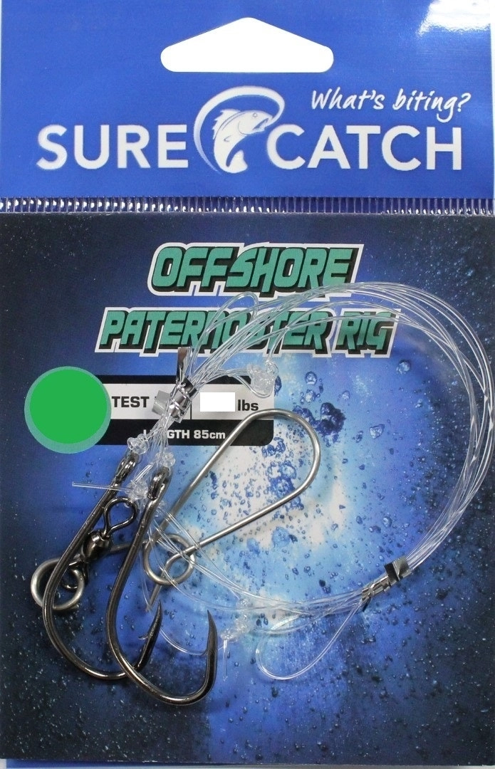 Surecatch 100lb Offshore Paternoster Fishing Rig with Chemically Sharpened Hooks