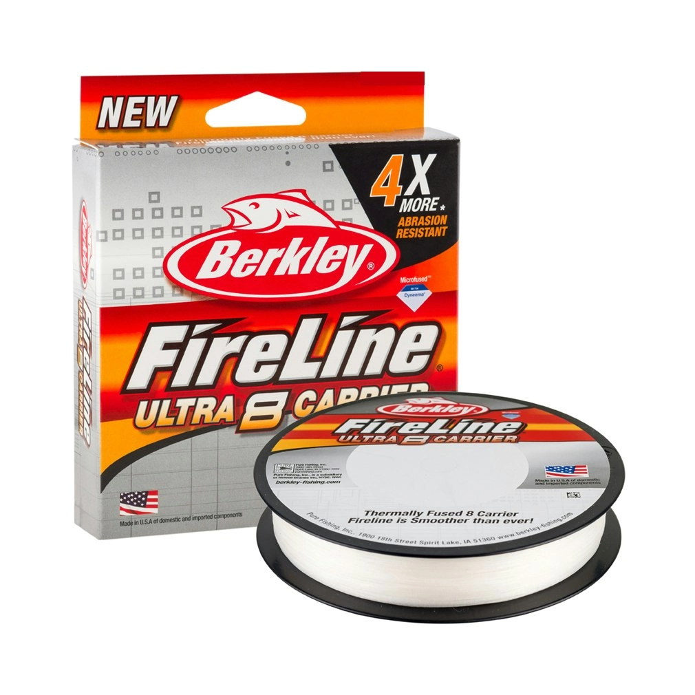 150m Spool of Berkley Fireline Ultra 8 Crystal Braided Fishing Line