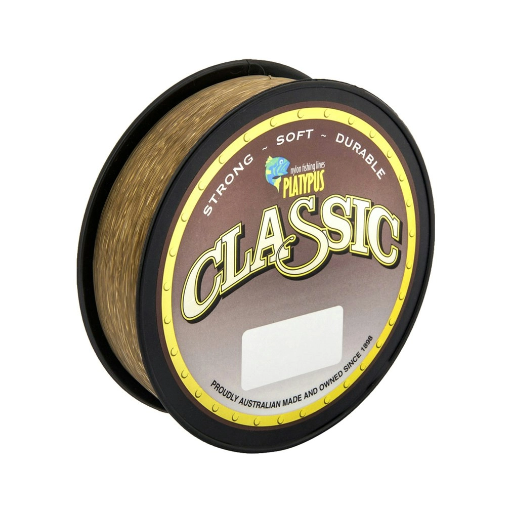 300m Spool of Brown Platypus Classic Mono Fishing Line-Monofilament Fishing Line