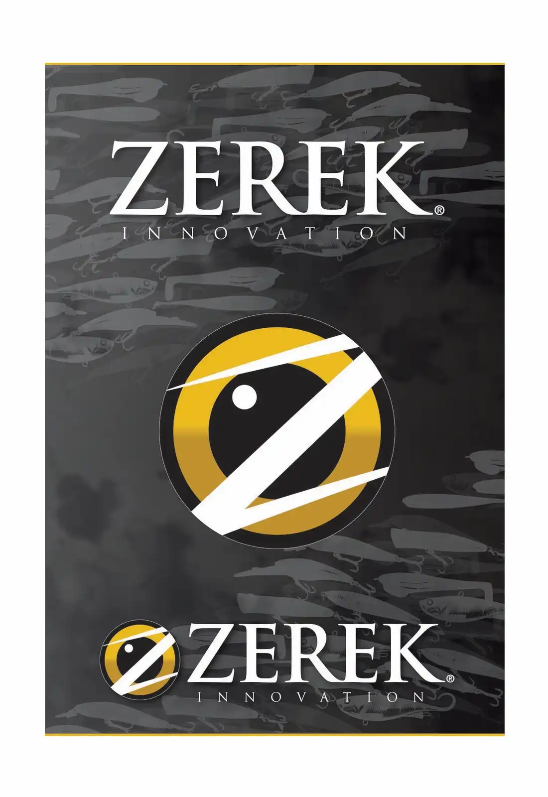 Zerek Black/Yellow UV Multifunctional Headscarf-100% Polyester Head Sock-  UPF 30, Hooked Online
