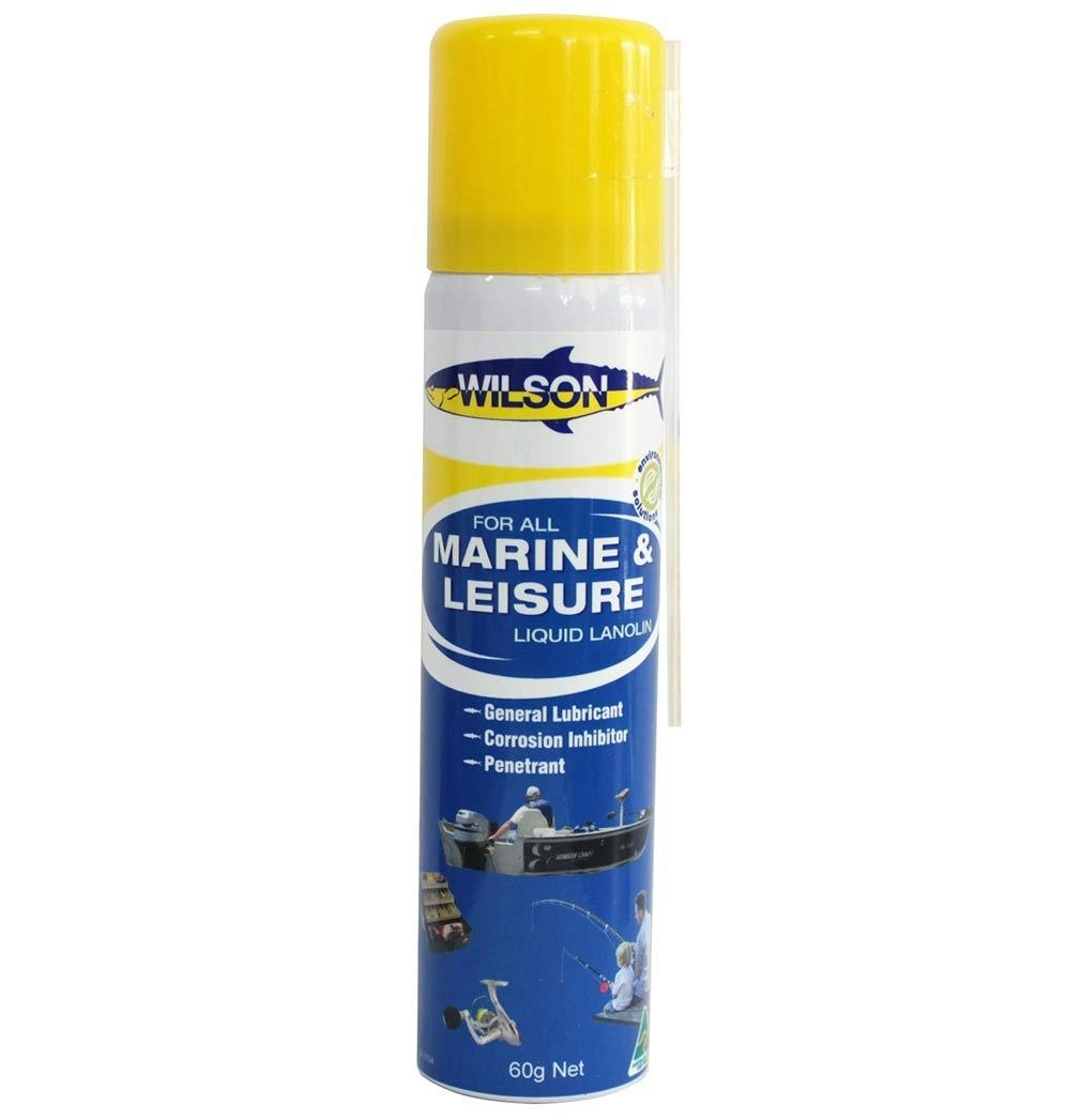 60gm Aerosol Can of Wilson Marine and Leisure Liquid Lanolin Spray