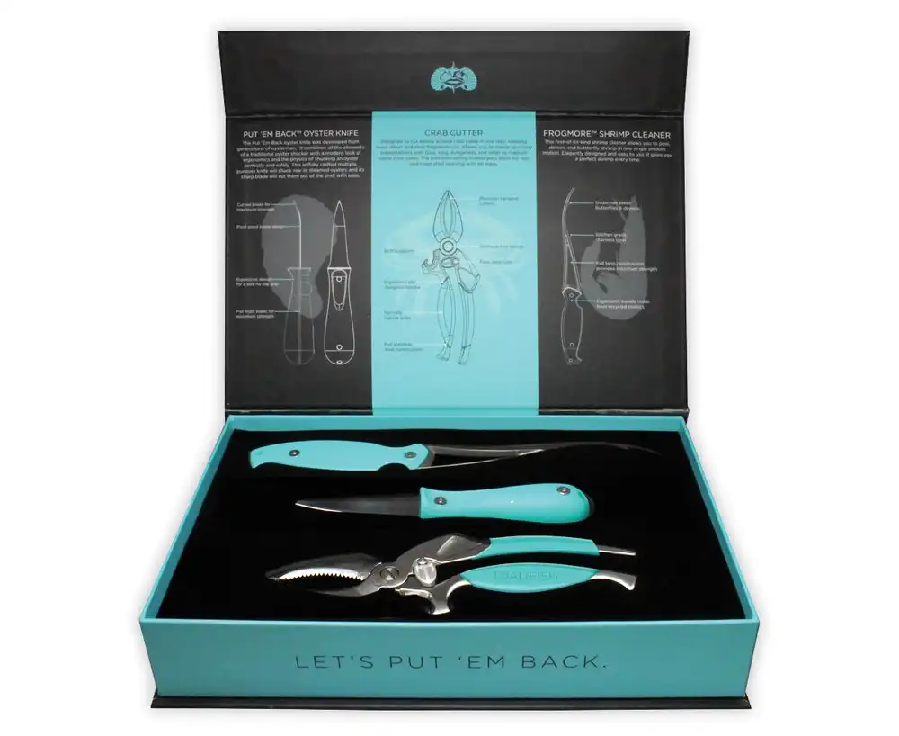 Toadfish Outfitters Coastal Kitchen Collection Set - Seafood Tool Kit