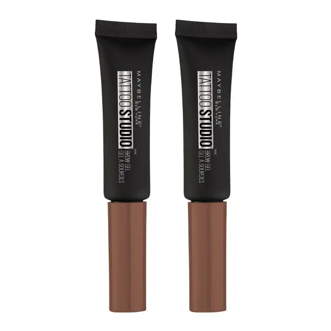 NEW MAYBELLINE TATTOO STUDIO BROW GEL  2 DAY BROWS  YouTube