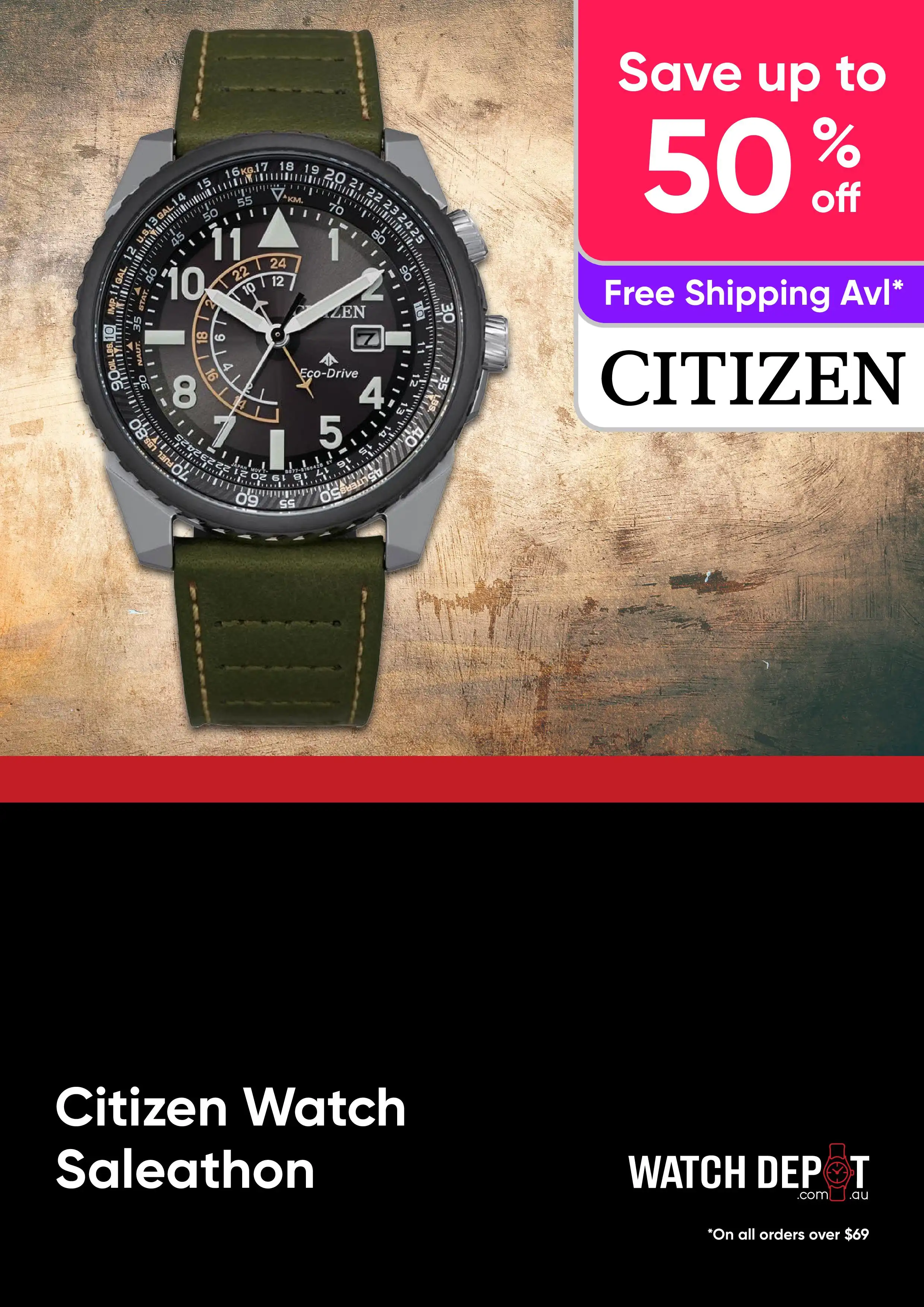 Citizen Watch Saleathon - Up to  50% off