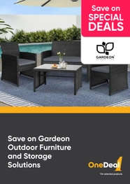 Save on Garden Outdoor Furniture and Storage Solutions
