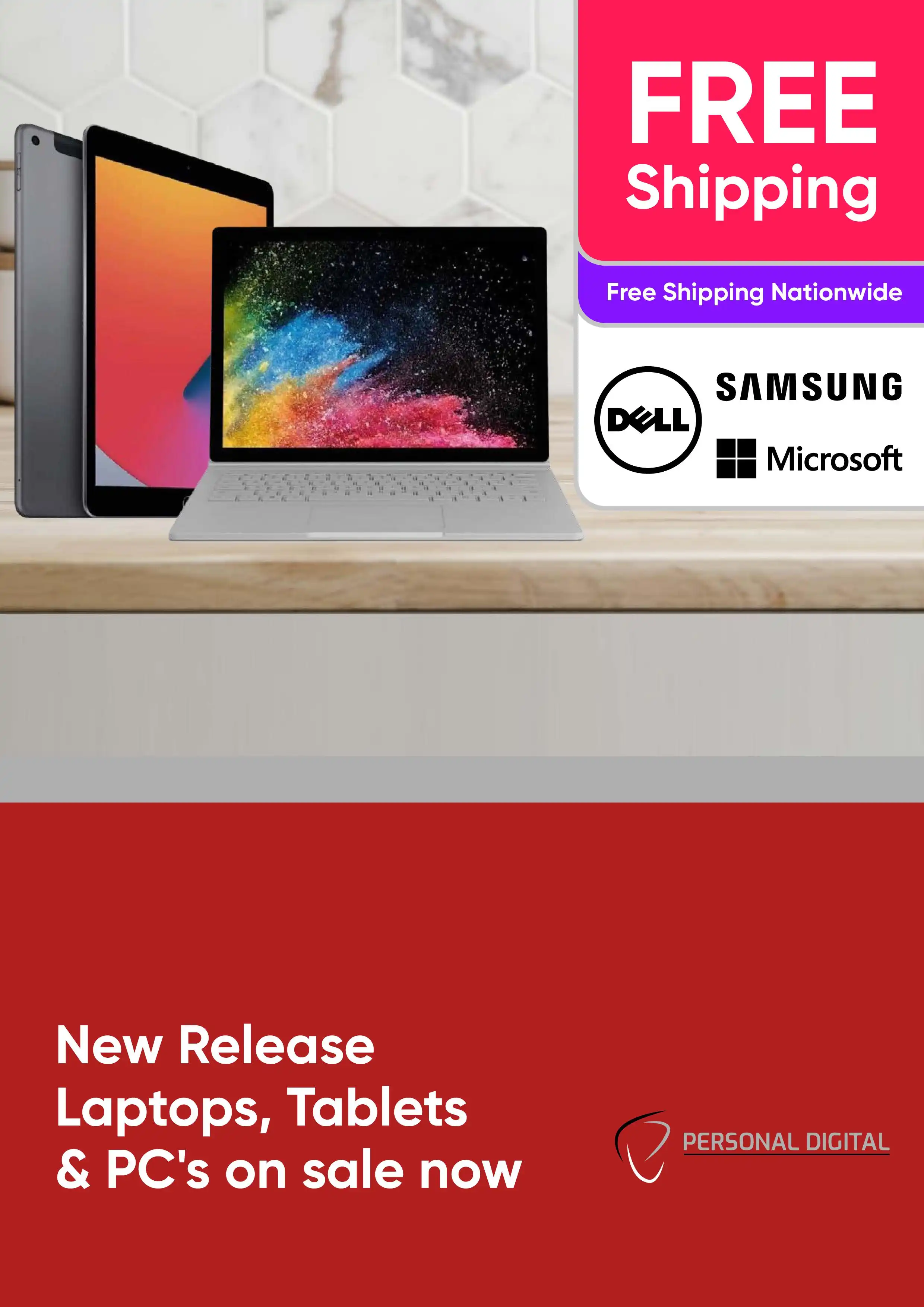 New Release Laptops, Tablets & PC's on sale now
