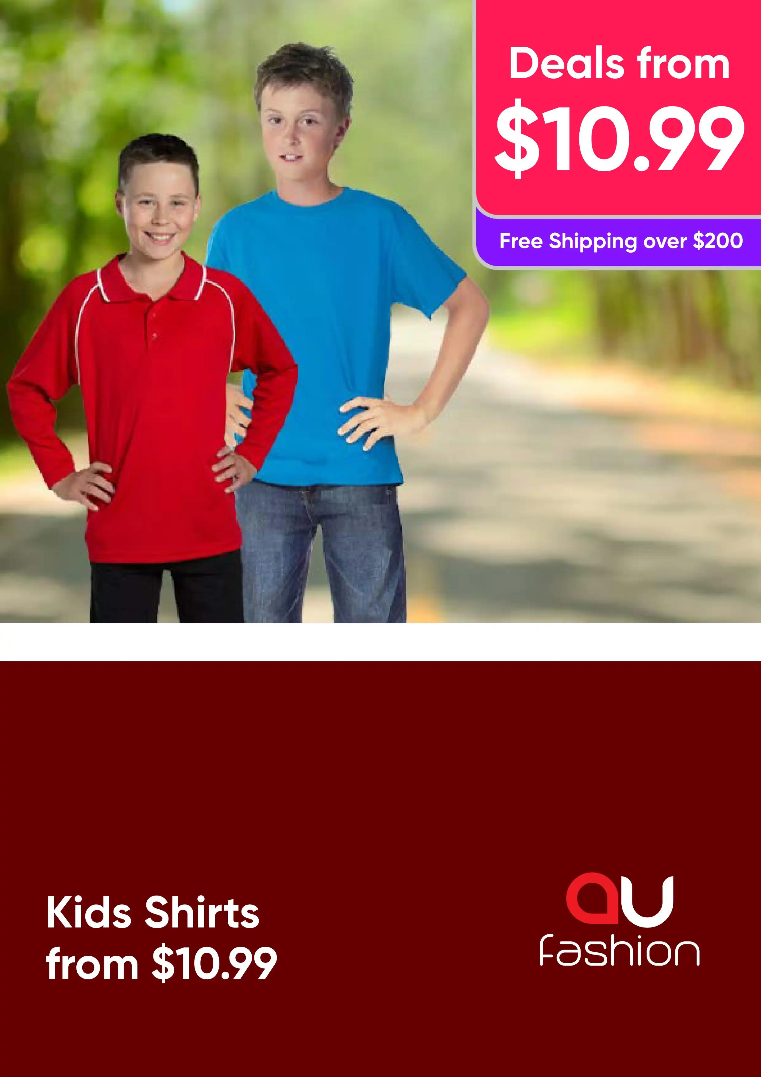 Kids Shirts from $10.99