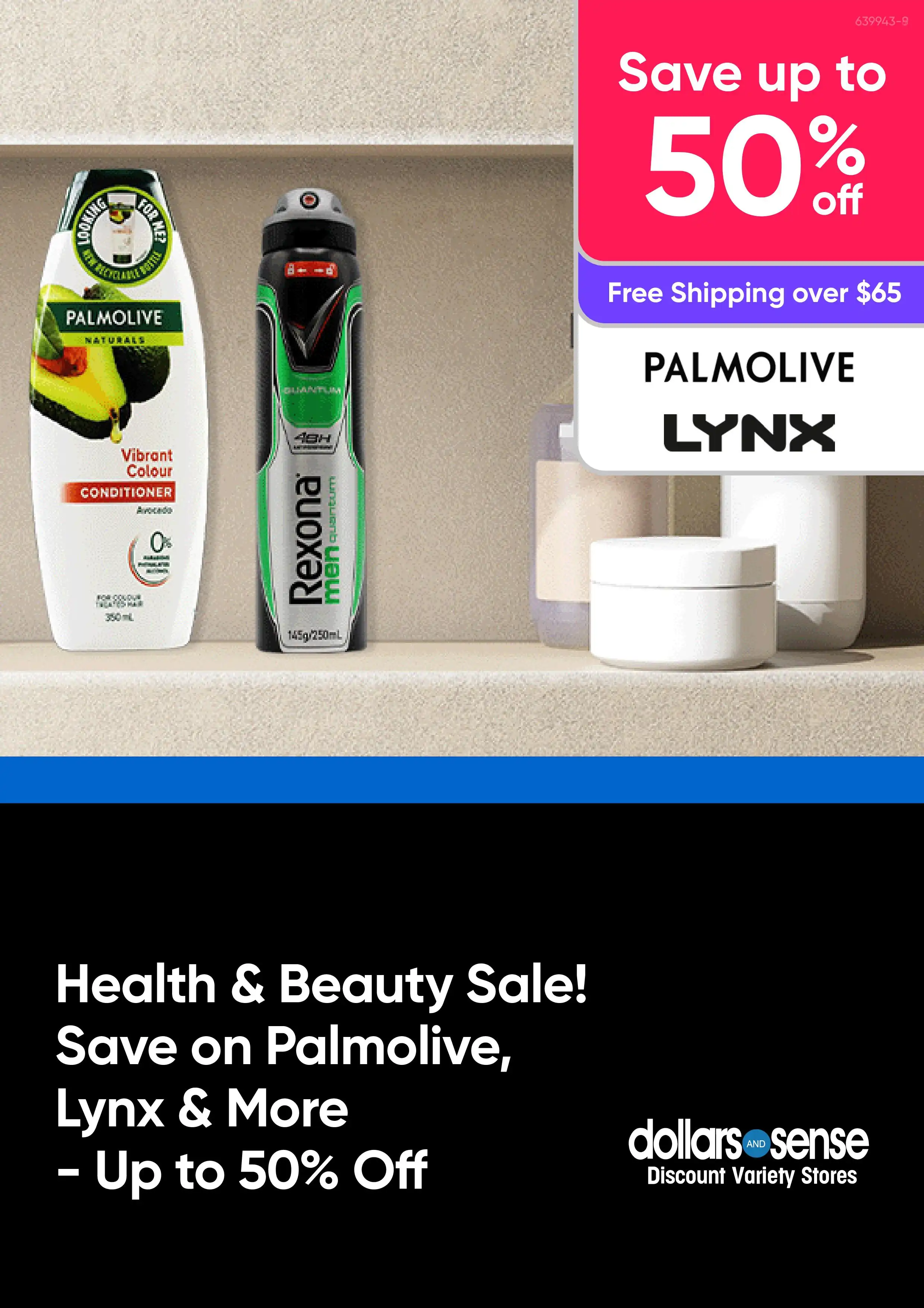 Up to 50% off Health & Beauty Sale! Save on Palmolive, Lynx & more