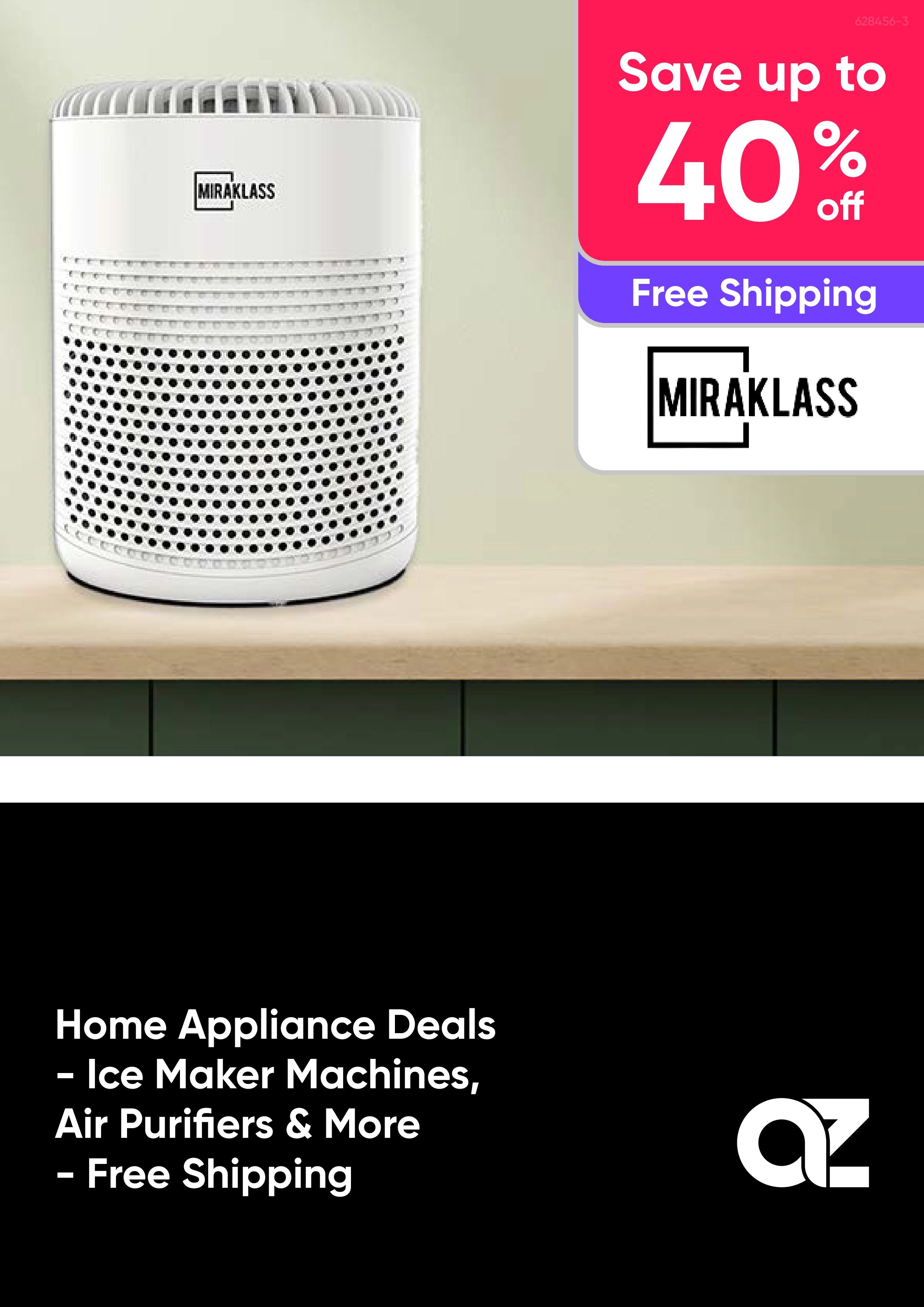 Home Appliance Deals - Ice Maker Machines, Air Purifiers - Miraklass - Free Shipping