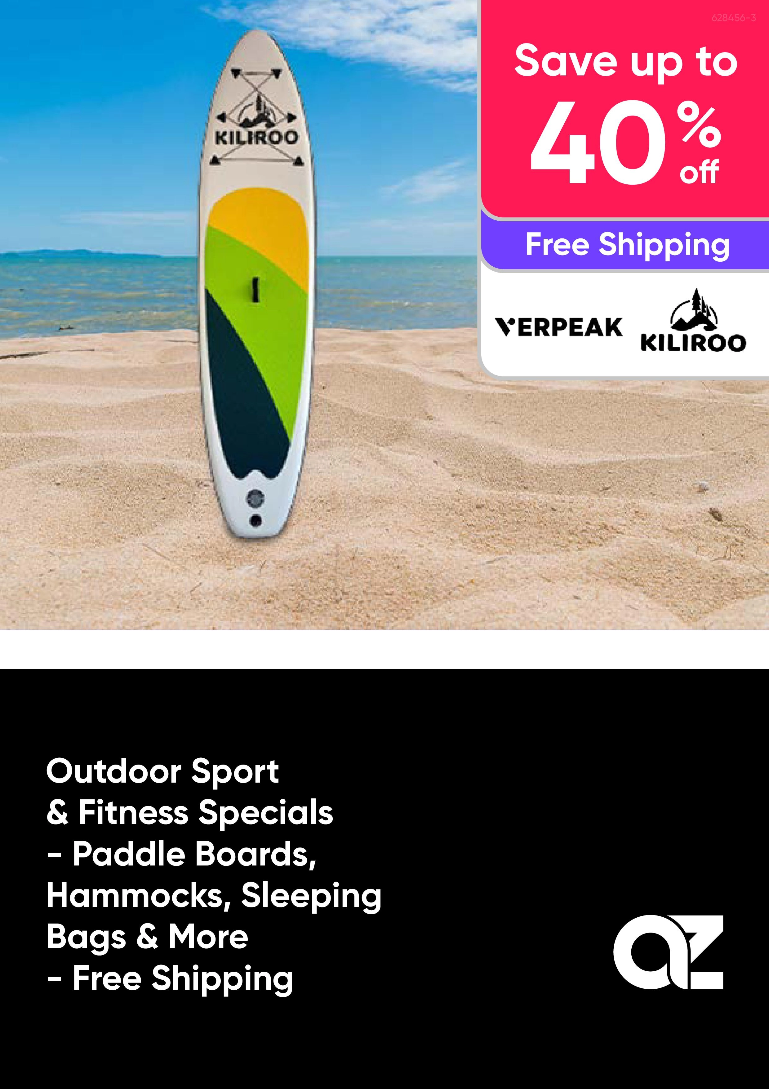 Outdoor Sport & Fitness Sale - Paddles Boards, Hammocks, Sleeping Bags and More