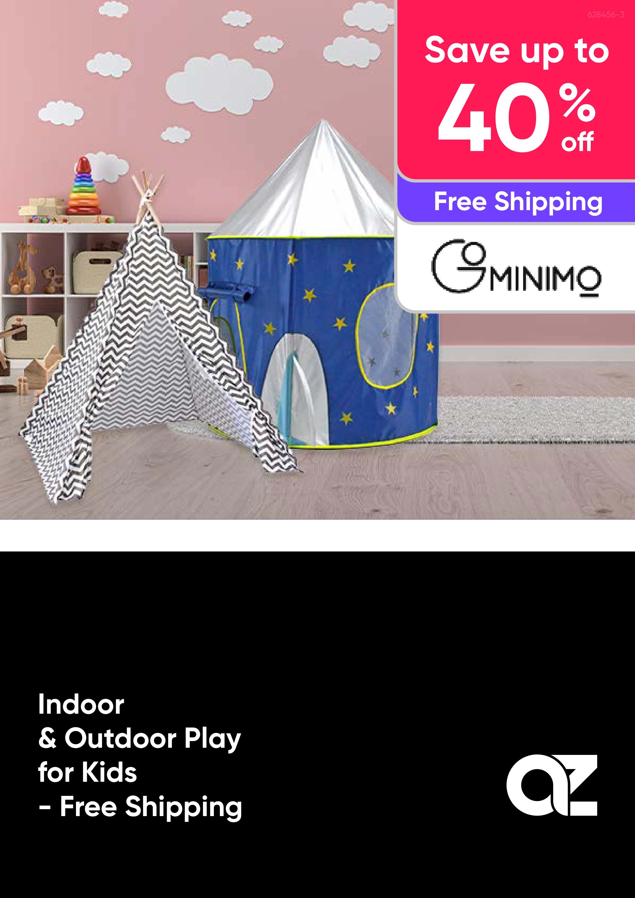 Indoor & Outdoor Play for Kids - Free Shipping