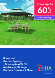 Home and Garden Specials - Save up to 60% Off Appliances, Storage, Outdoor