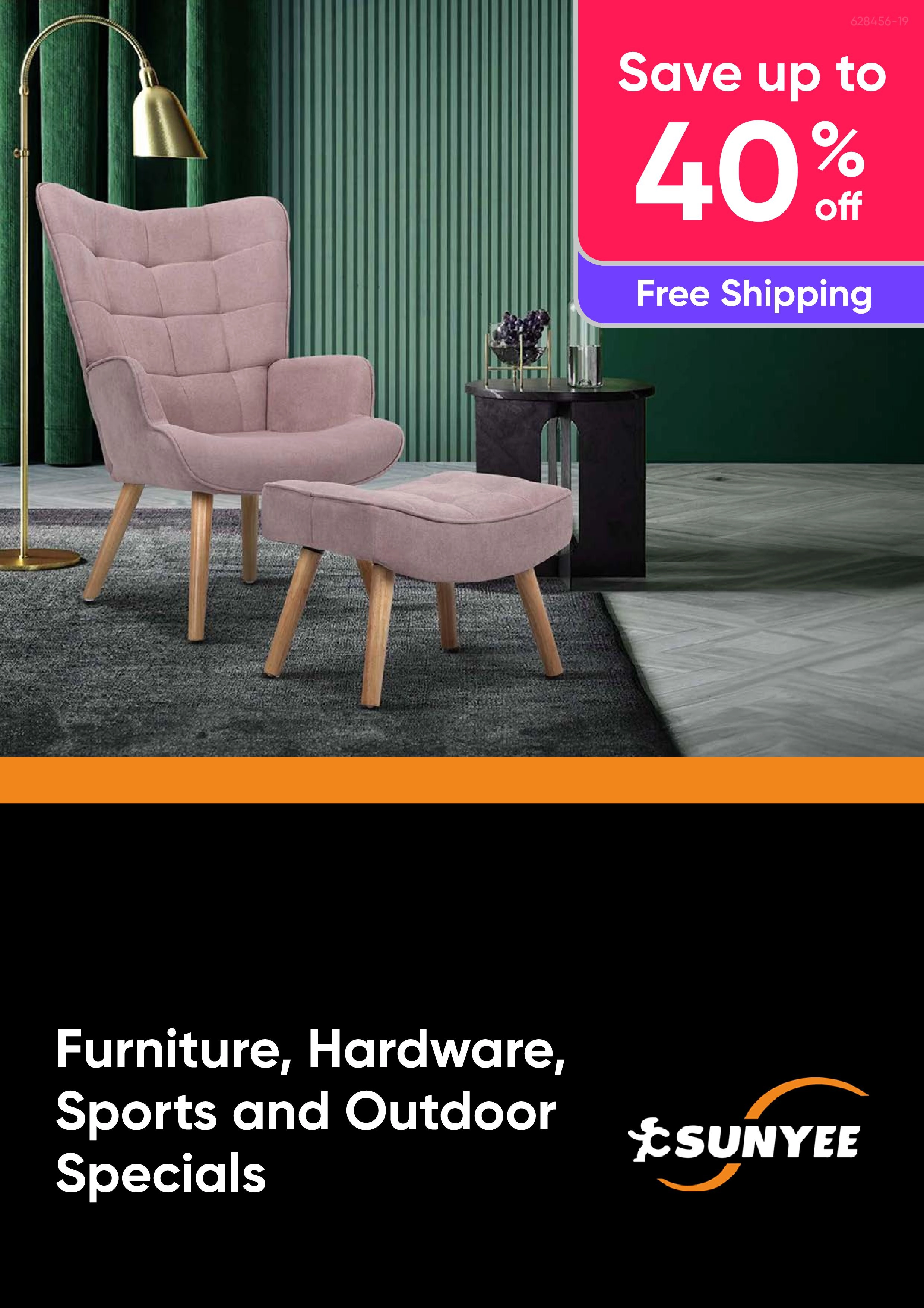 Furniture, Hardware, Sports and Outdoor on Sale