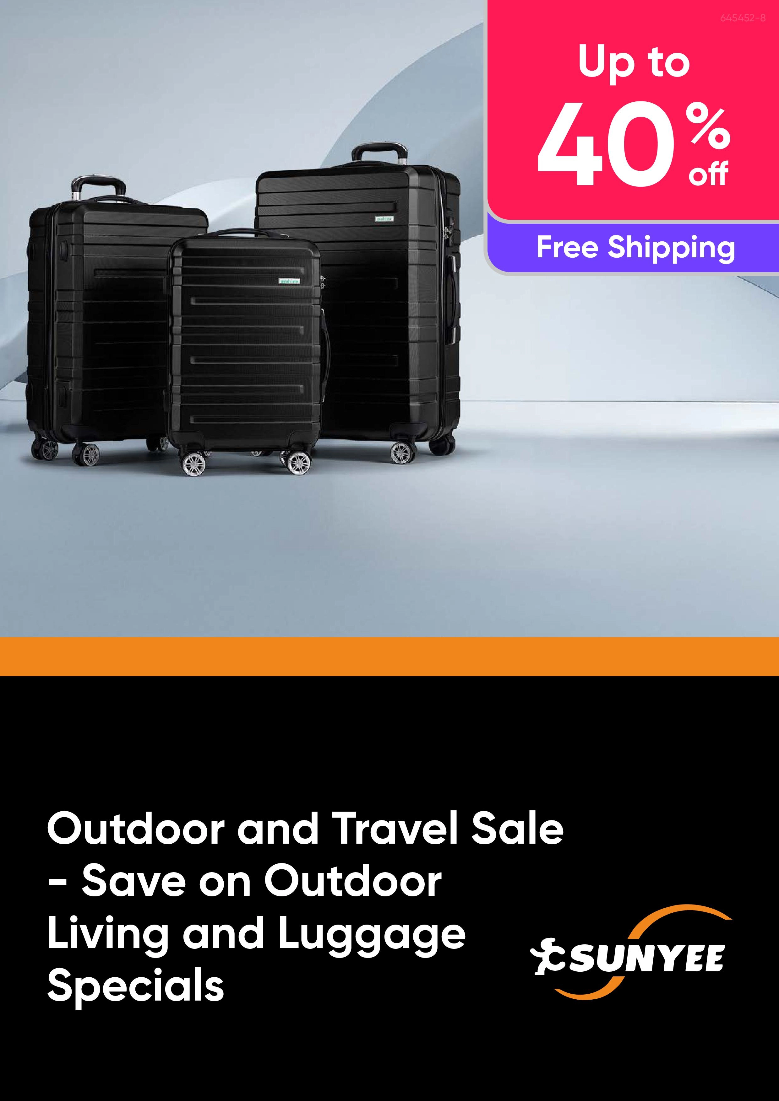 Outdoor and Travel Sale - Save on Outdoor Living and Luggage Specials